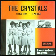 CRYSTALS Little Boy / I Wonder (London FLX 3110) Holland 1964 PS 45 (Favorieten Expres)